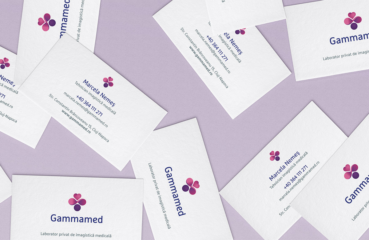 Identitate vizuala Gammamed